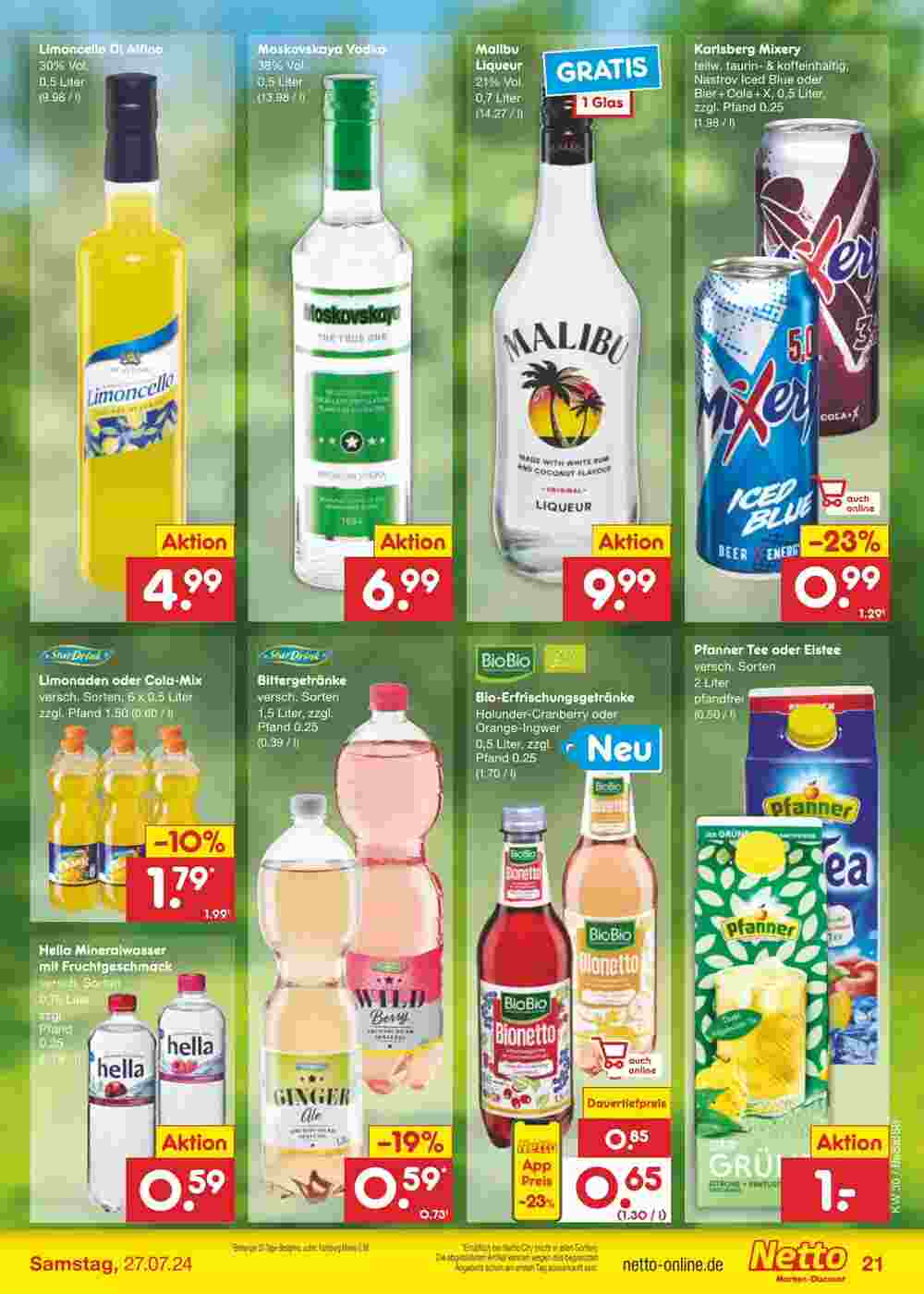 Netto Marken-Discount Prospekt (ab 22.07.2024) zum Blättern - Seite 23