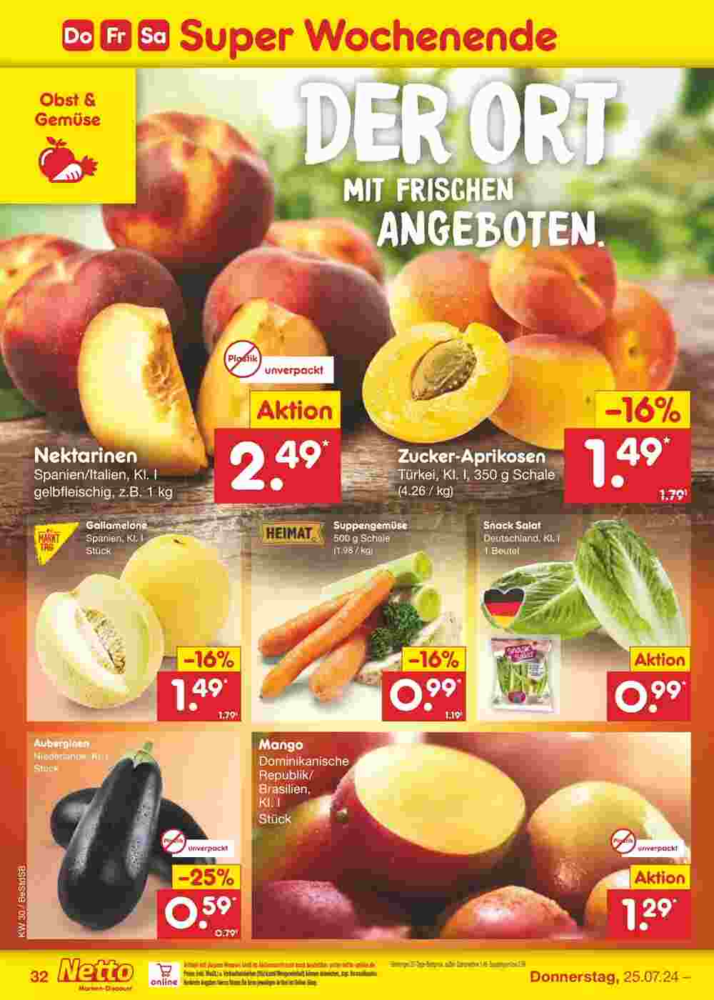 Netto Marken-Discount Prospekt (ab 22.07.2024) zum Blättern - Seite 38