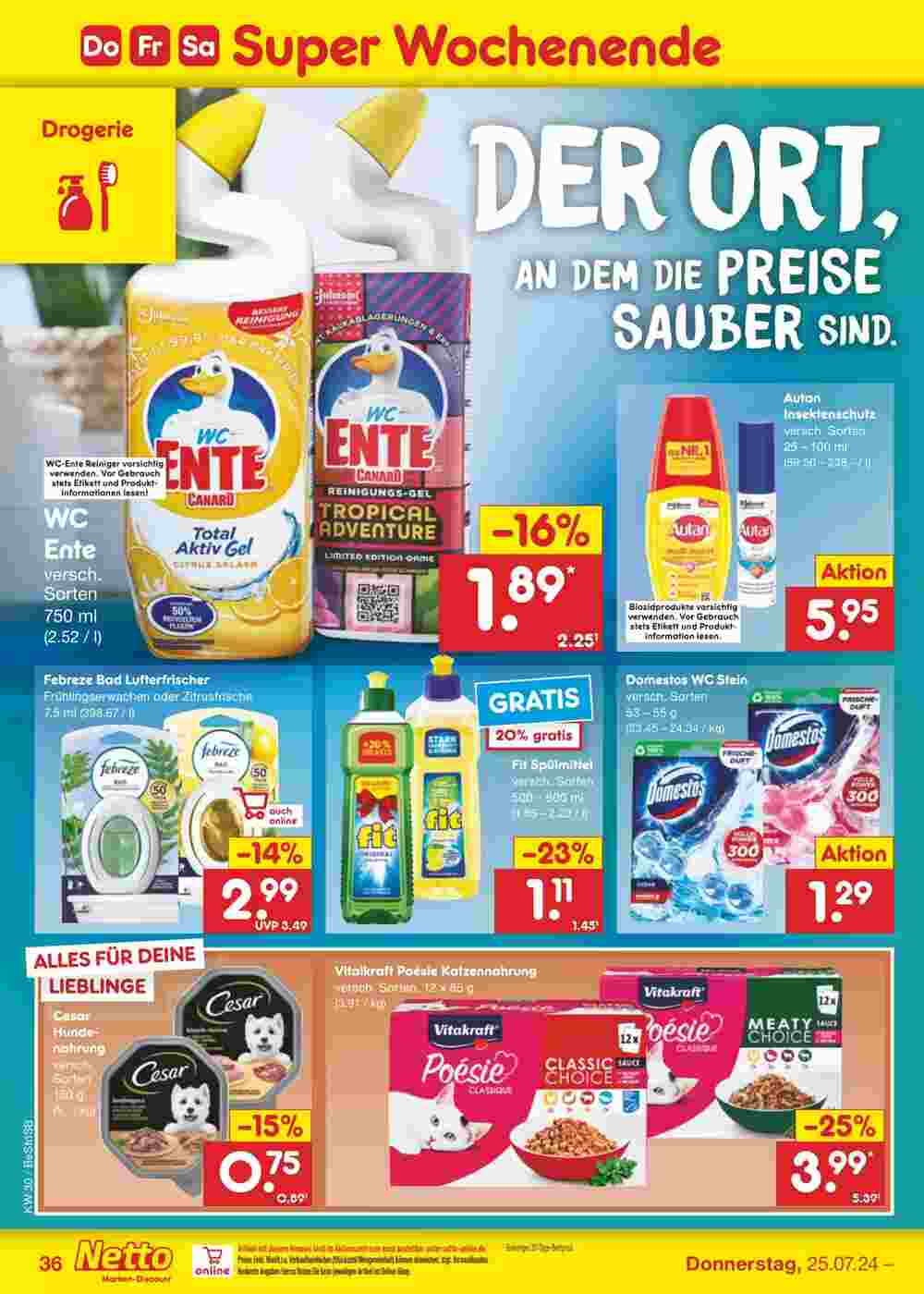 Netto Marken-Discount Prospekt (ab 22.07.2024) zum Blättern - Seite 42