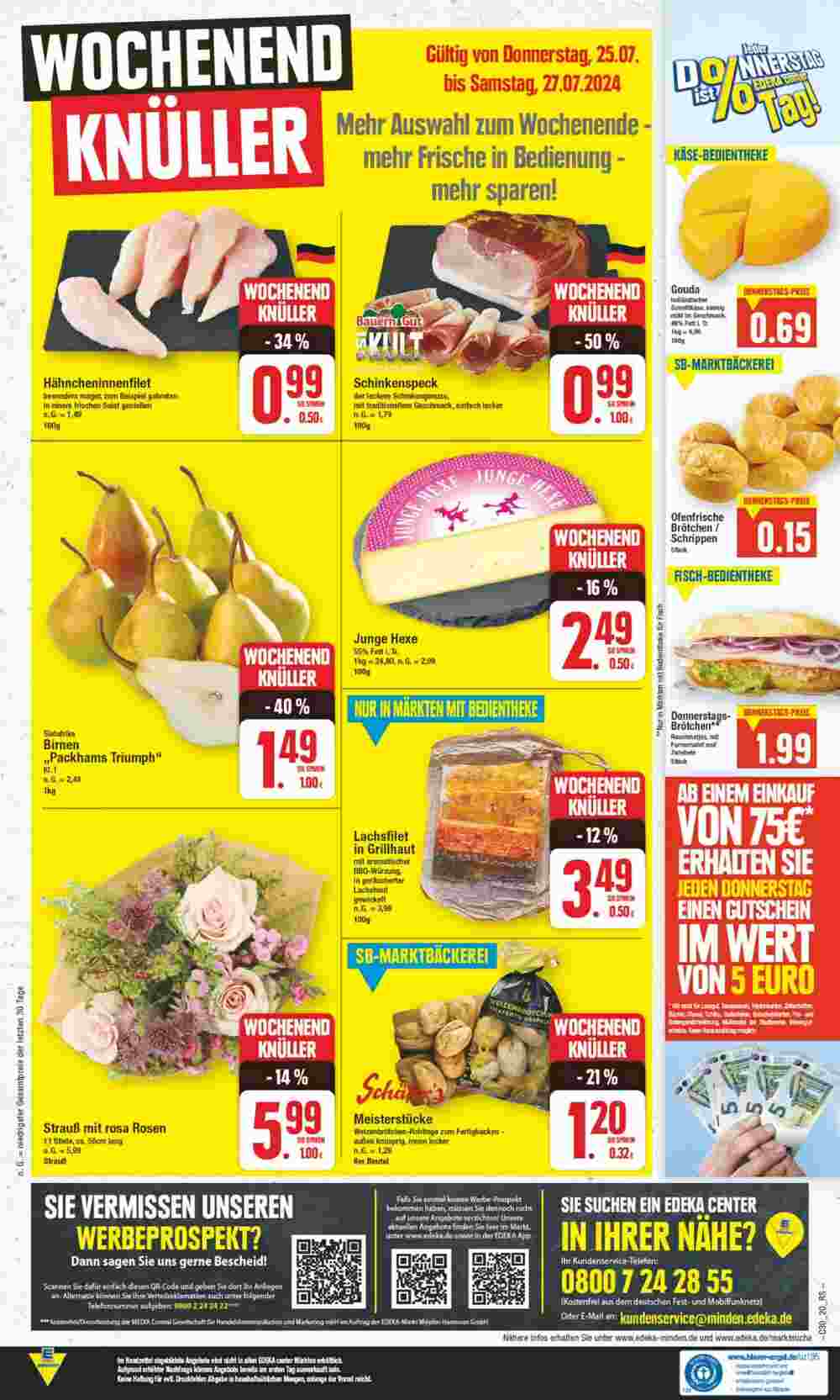 EDEKA Wucherpfennig Prospekt (ab 22.07.2024) zum Blättern - Seite 20