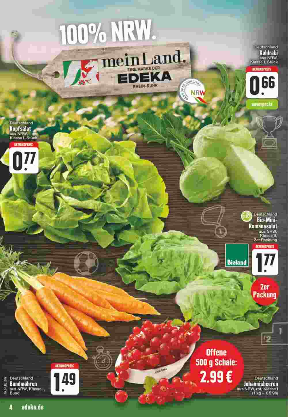 Edeka Wegner Prospekt (ab 22.07.2024) zum Blättern - Seite 4