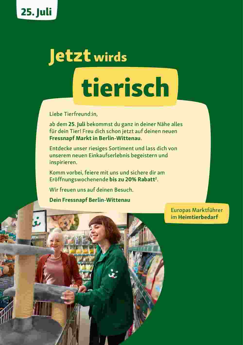 Fressnapf Prospekt (ab 24.07.2024) zum Blättern - Seite 2