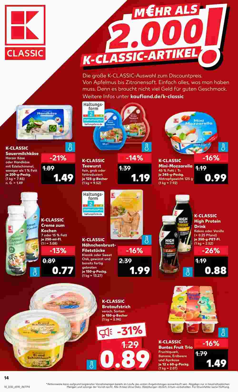 Kaufland Prospekt (ab 25.07.2024) zum Blättern - Seite 14