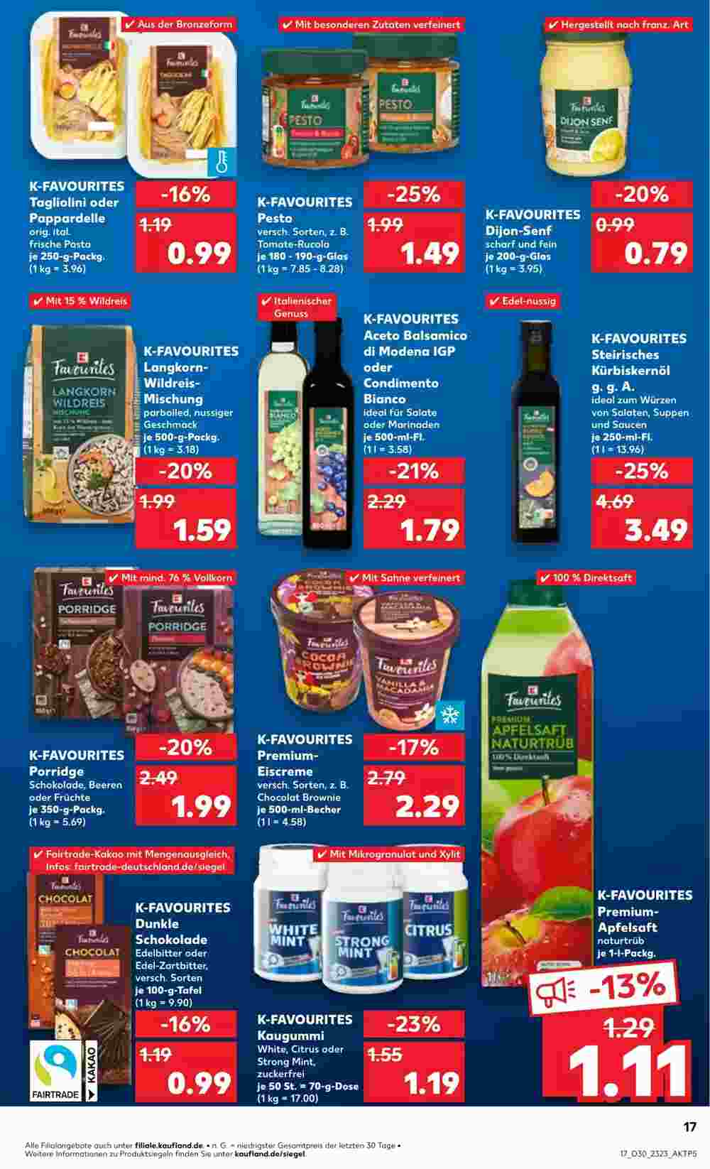 Kaufland Prospekt (ab 25.07.2024) zum Blättern - Seite 17