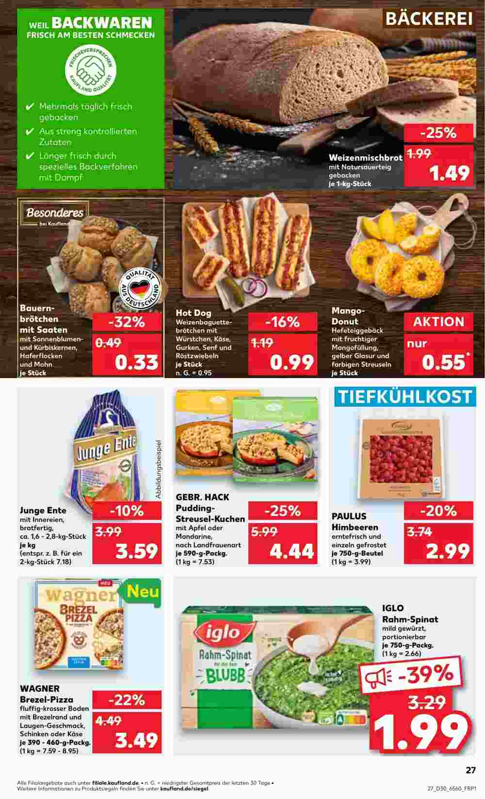 Kaufland Prospekt (ab 25.07.2024) zum Blättern - Seite 27