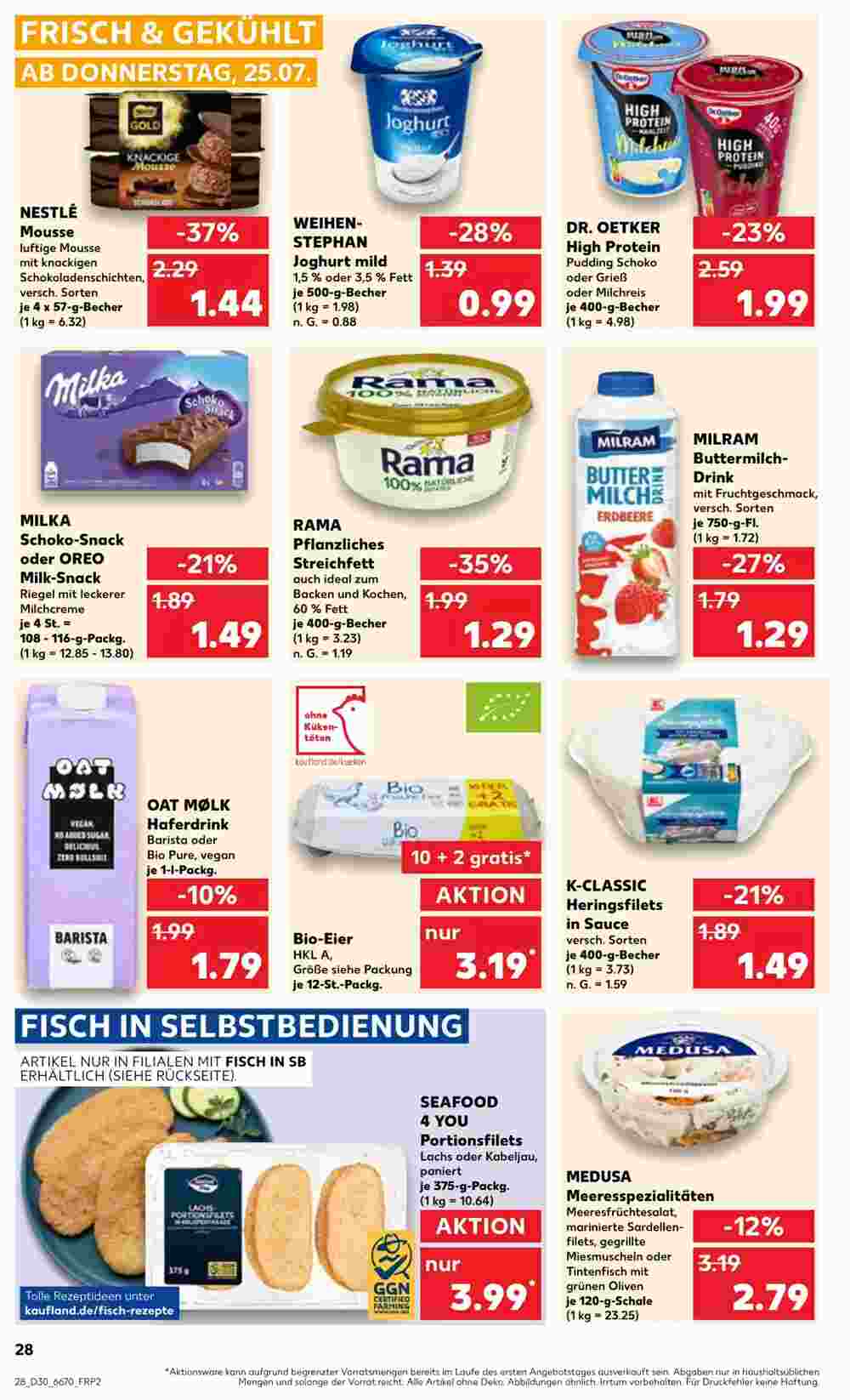 Kaufland Prospekt (ab 25.07.2024) zum Blättern - Seite 28