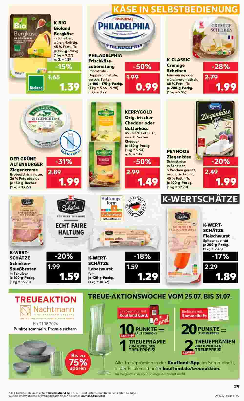 Kaufland Prospekt (ab 25.07.2024) zum Blättern - Seite 29