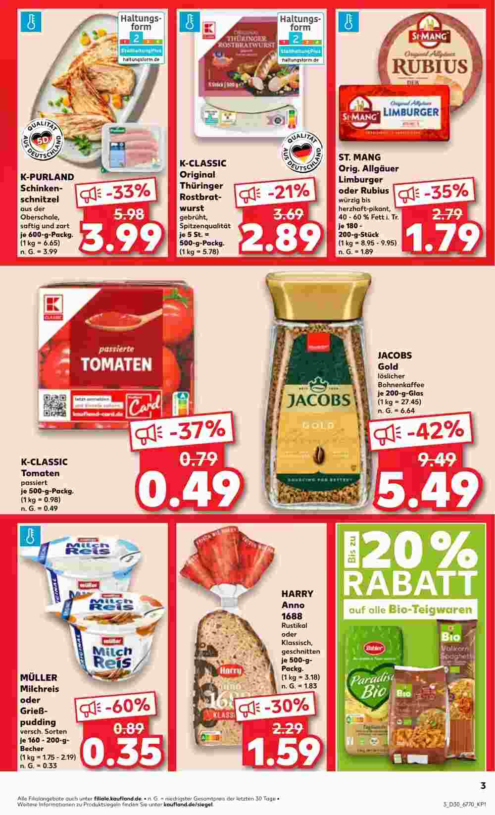 Kaufland Prospekt (ab 25.07.2024) zum Blättern - Seite 3