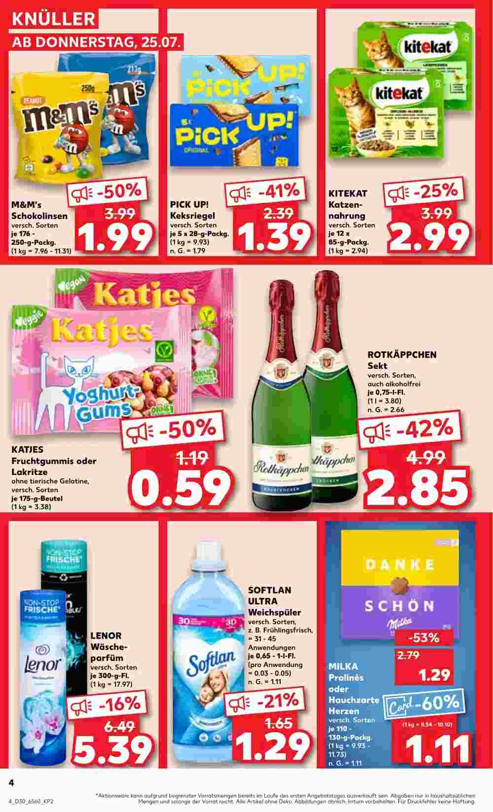 Kaufland Prospekt (ab 25.07.2024) zum Blättern - Seite 4