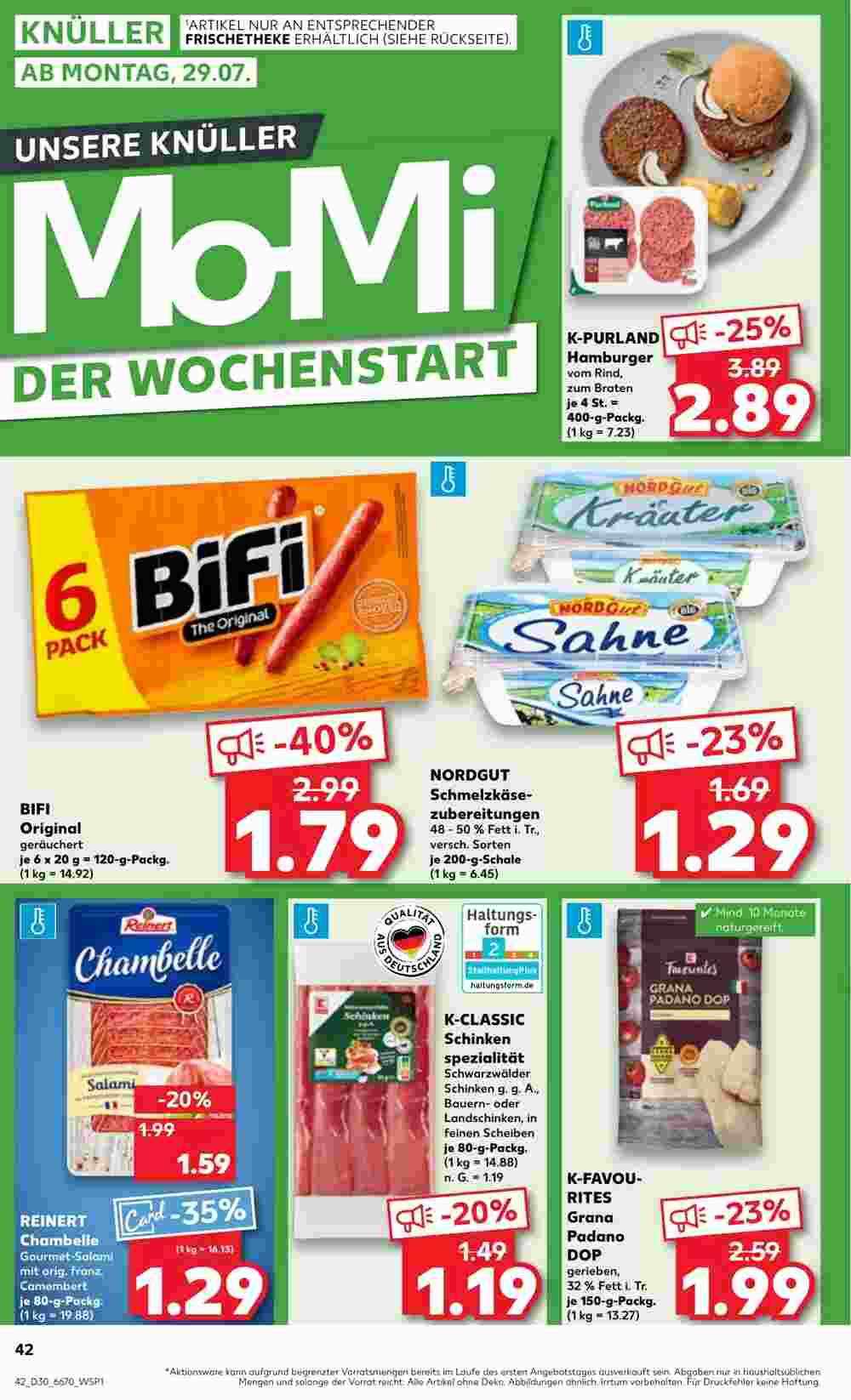 Kaufland Prospekt (ab 25.07.2024) zum Blättern - Seite 42