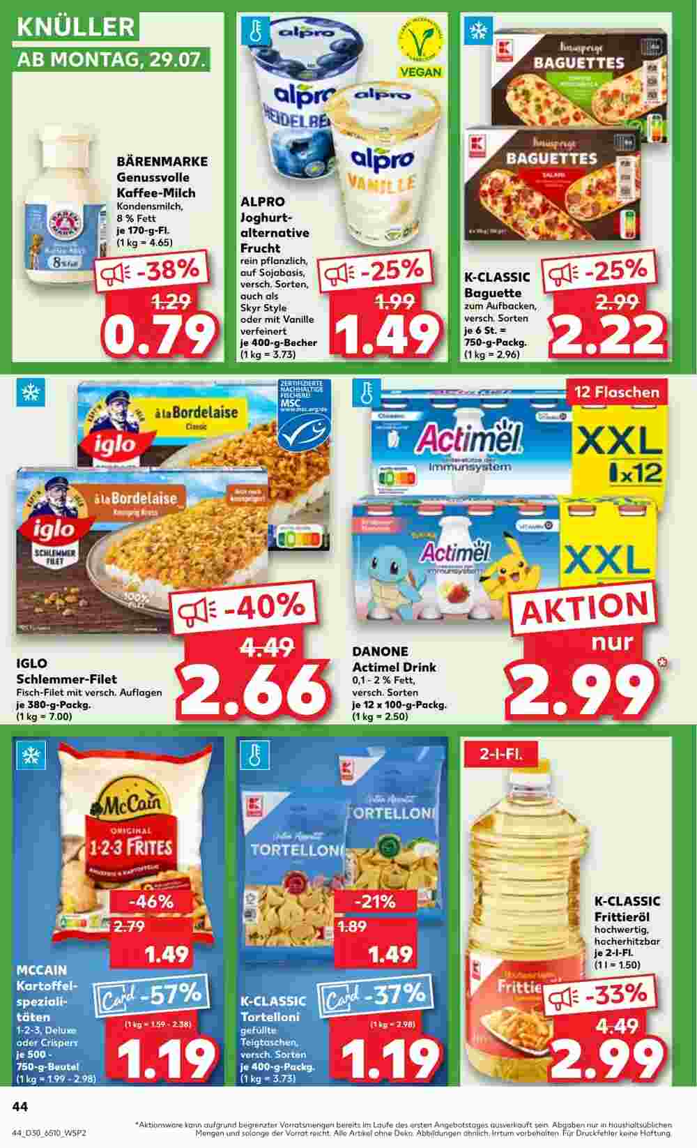 Kaufland Prospekt (ab 25.07.2024) zum Blättern - Seite 44