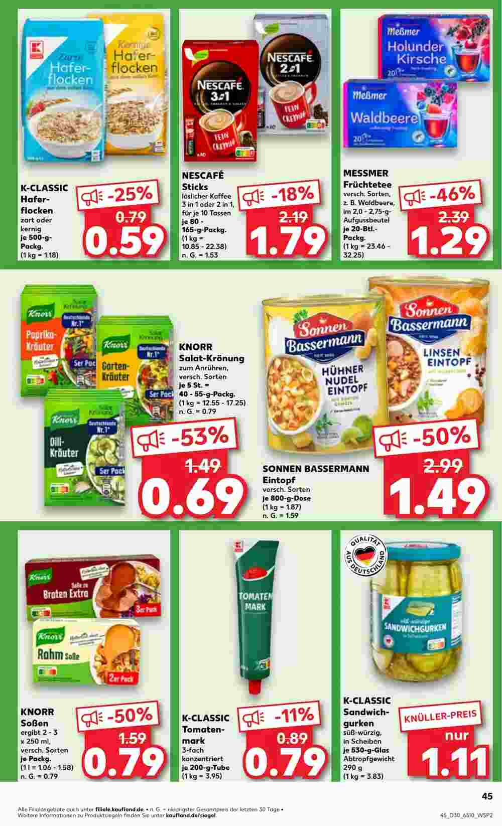 Kaufland Prospekt (ab 25.07.2024) zum Blättern - Seite 45