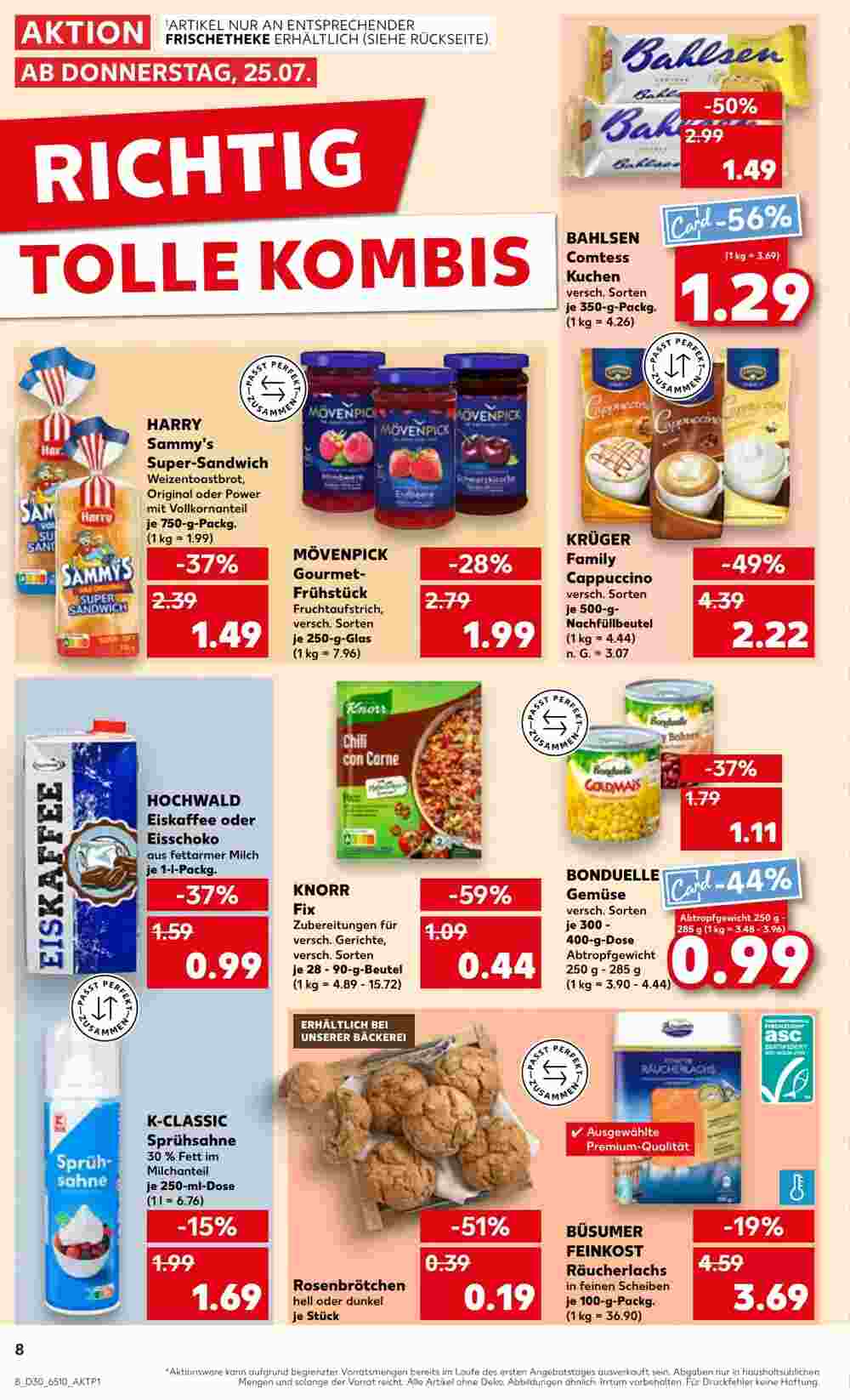 Kaufland Prospekt (ab 25.07.2024) zum Blättern - Seite 8