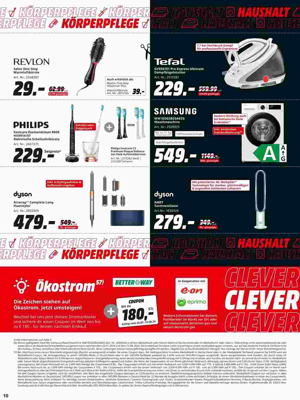 MediaMarkt Prospekt (ab 25.07.2024) zum Blättern - Seite 10