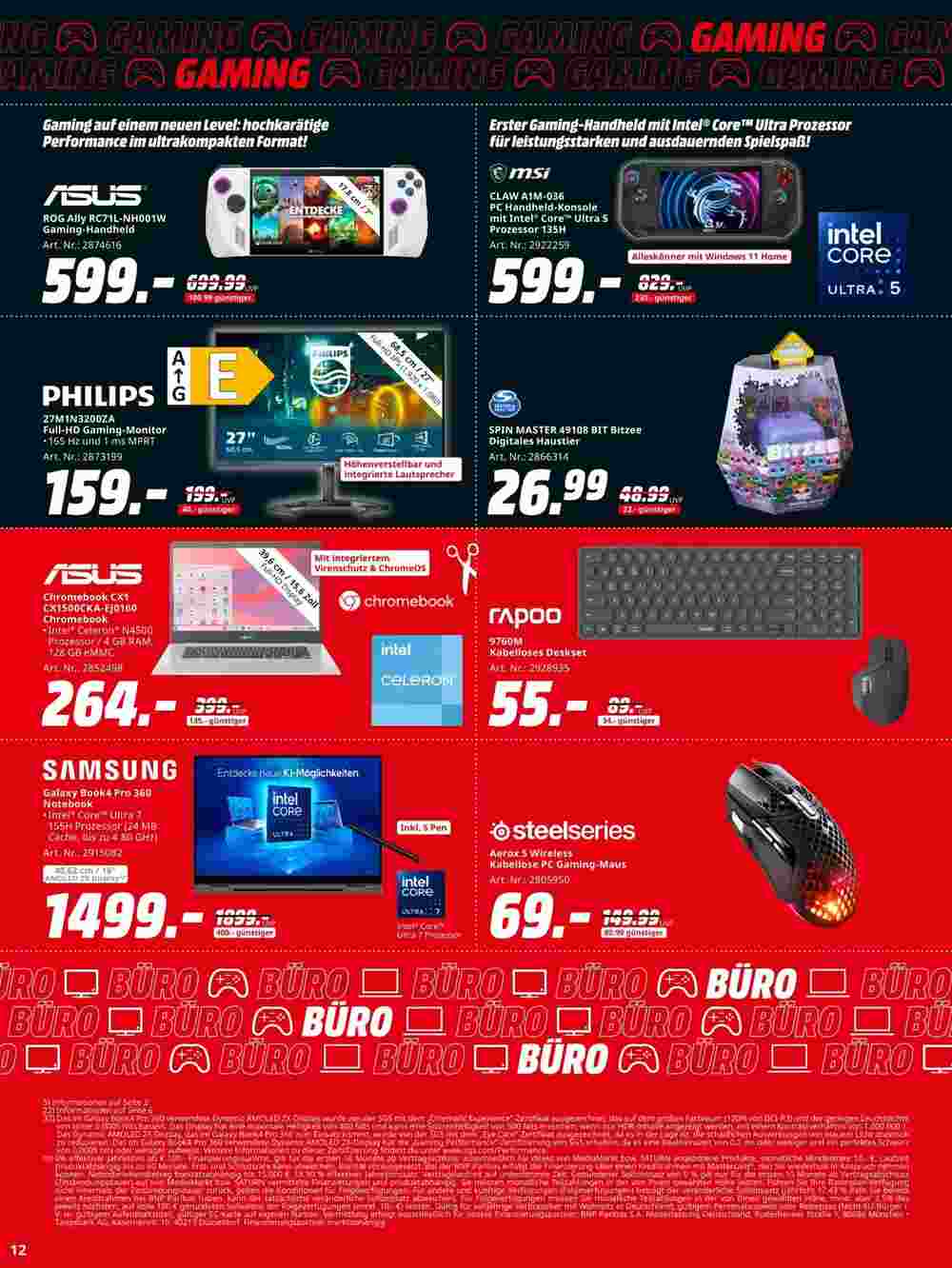 MediaMarkt Prospekt (ab 25.07.2024) zum Blättern - Seite 12