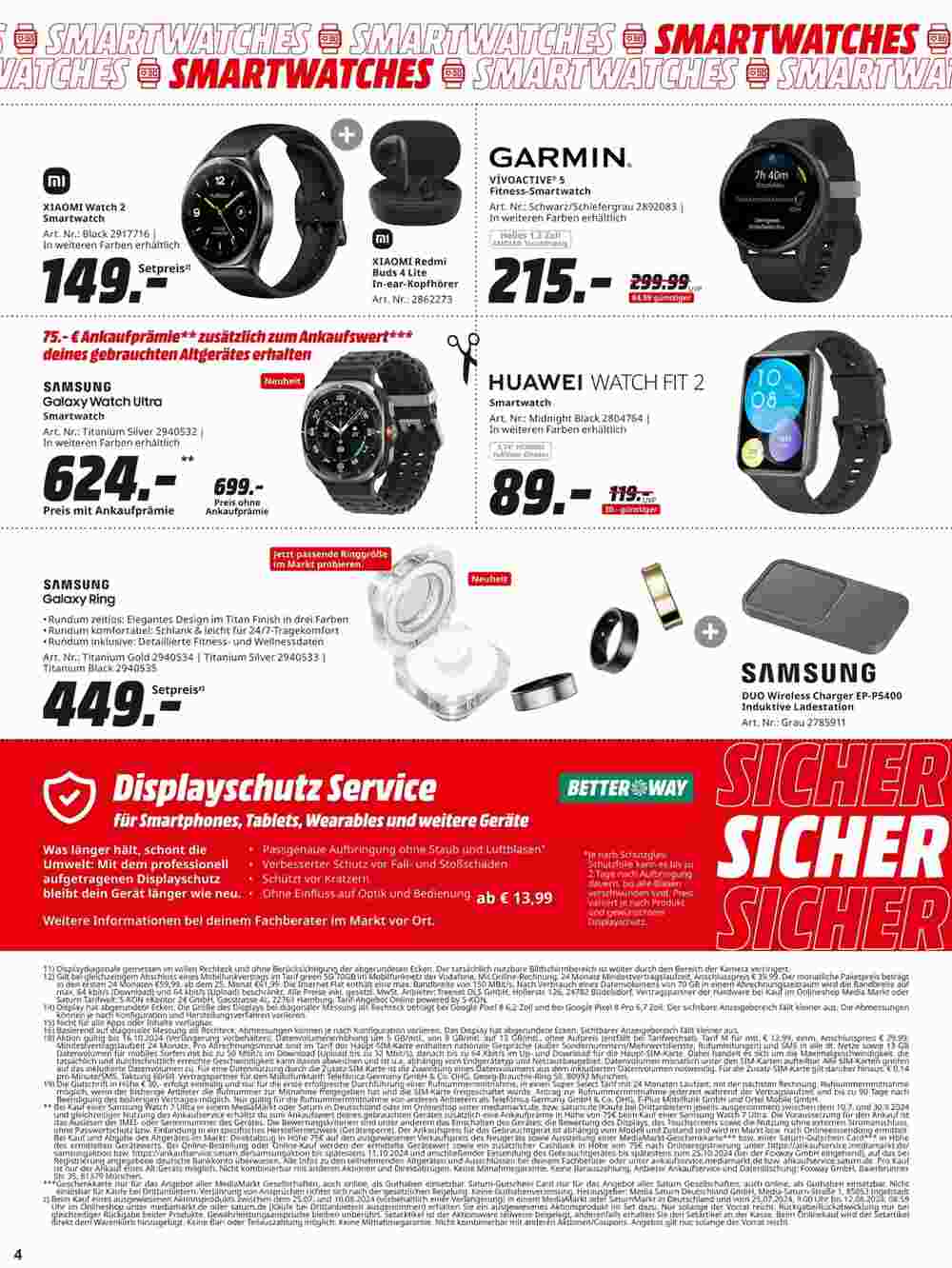 MediaMarkt Prospekt (ab 25.07.2024) zum Blättern - Seite 4