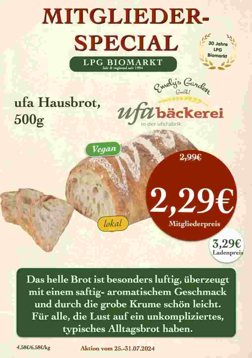 LPG Biomarkt Prospekt (ab 26.07.2024) zum Blättern - Seite 3