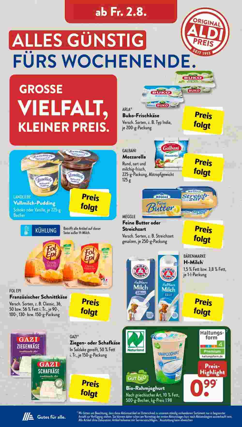 Aldi Süd Prospekt (ab 29.07.2024) zum Blättern - Seite 18