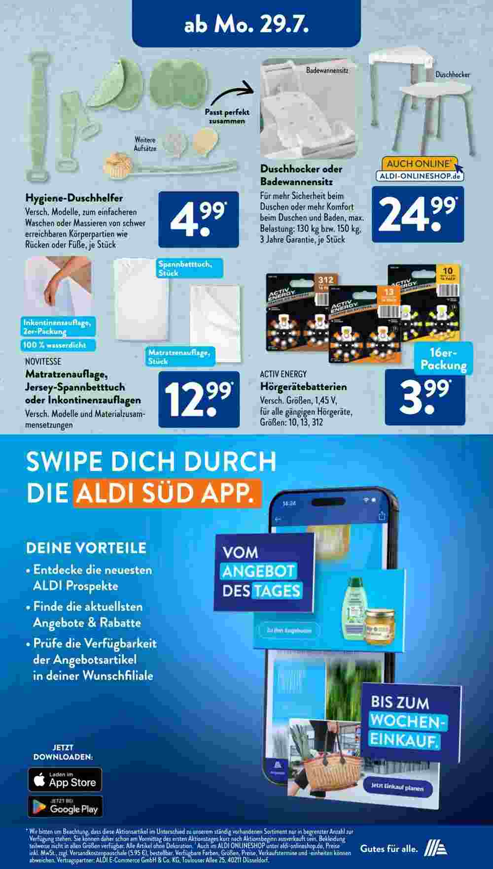 Aldi Süd Prospekt (ab 29.07.2024) zum Blättern - Seite 5