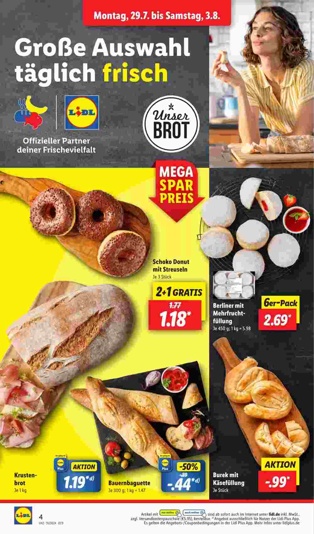 Lidl Prospekt (ab 29.07.2024) zum Blättern - Seite 4