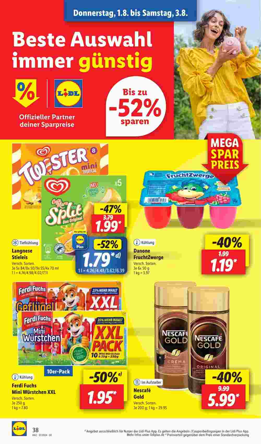 Lidl Prospekt (ab 29.07.2024) zum Blättern - Seite 44