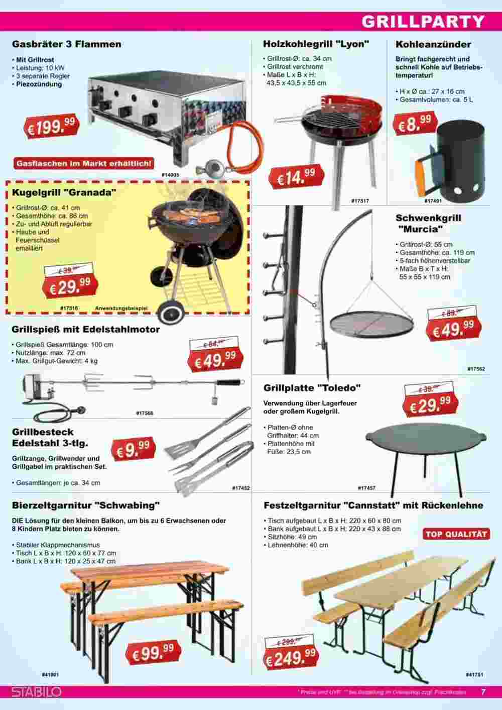 Stabilo Fachmarkt Prospekt (ab 30.07.2024) zum Blättern - Seite 7