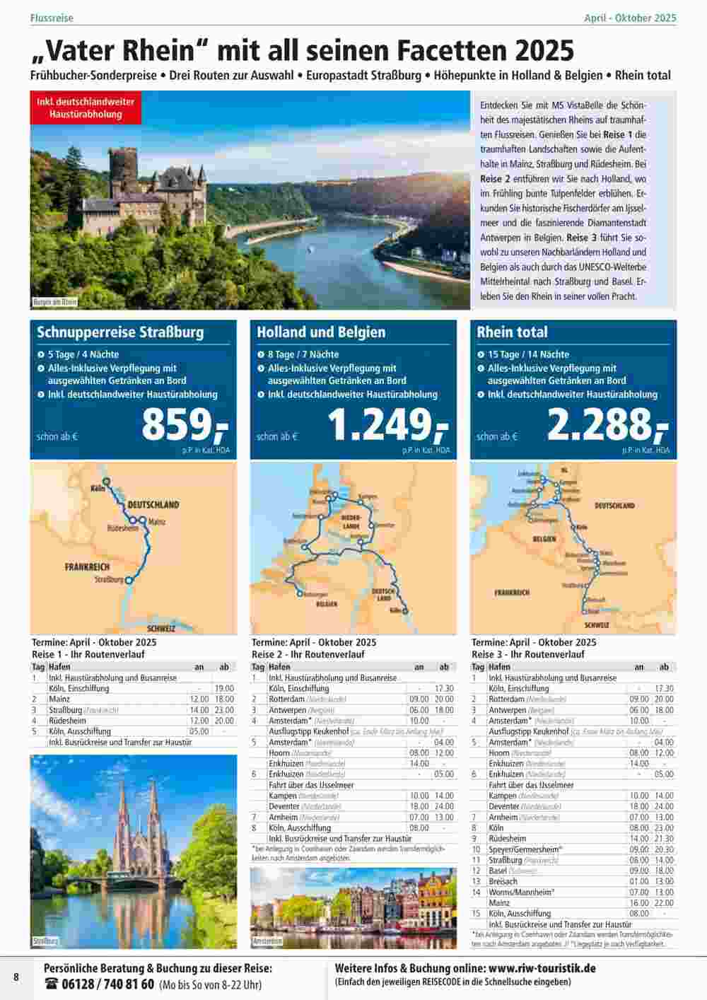 RIW Touristik Prospekt (ab 31.07.2024) zum Blättern - Seite 8