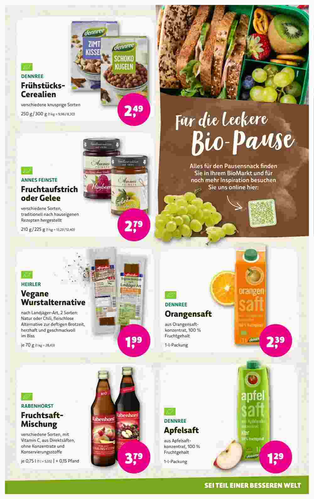 Landmann's Biomarkt Prospekt (ab 31.07.2024) zum Blättern - Seite 9