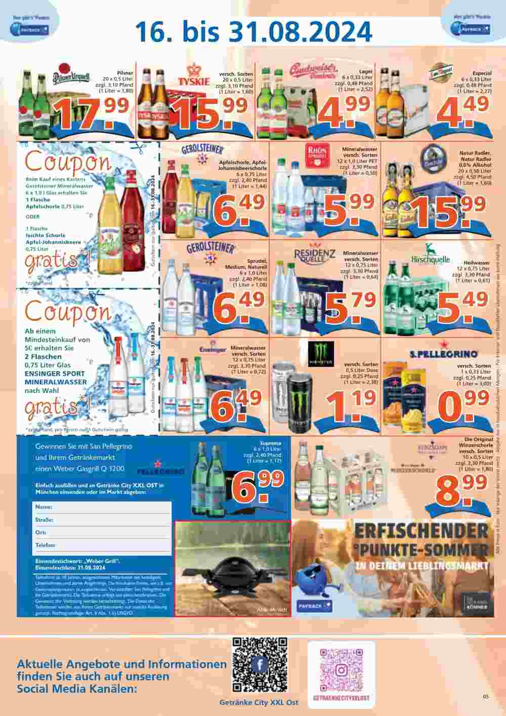 Getränke City Prospekt (ab 01.08.2024) zum Blättern - Seite 4