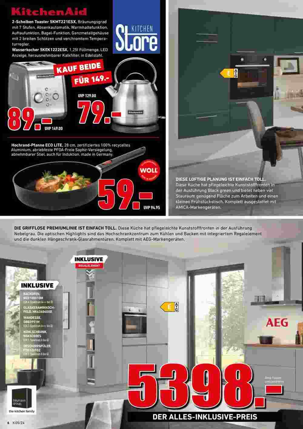 Küchen Aktuell Prospekt (ab 01.08.2024) zum Blättern - Seite 6