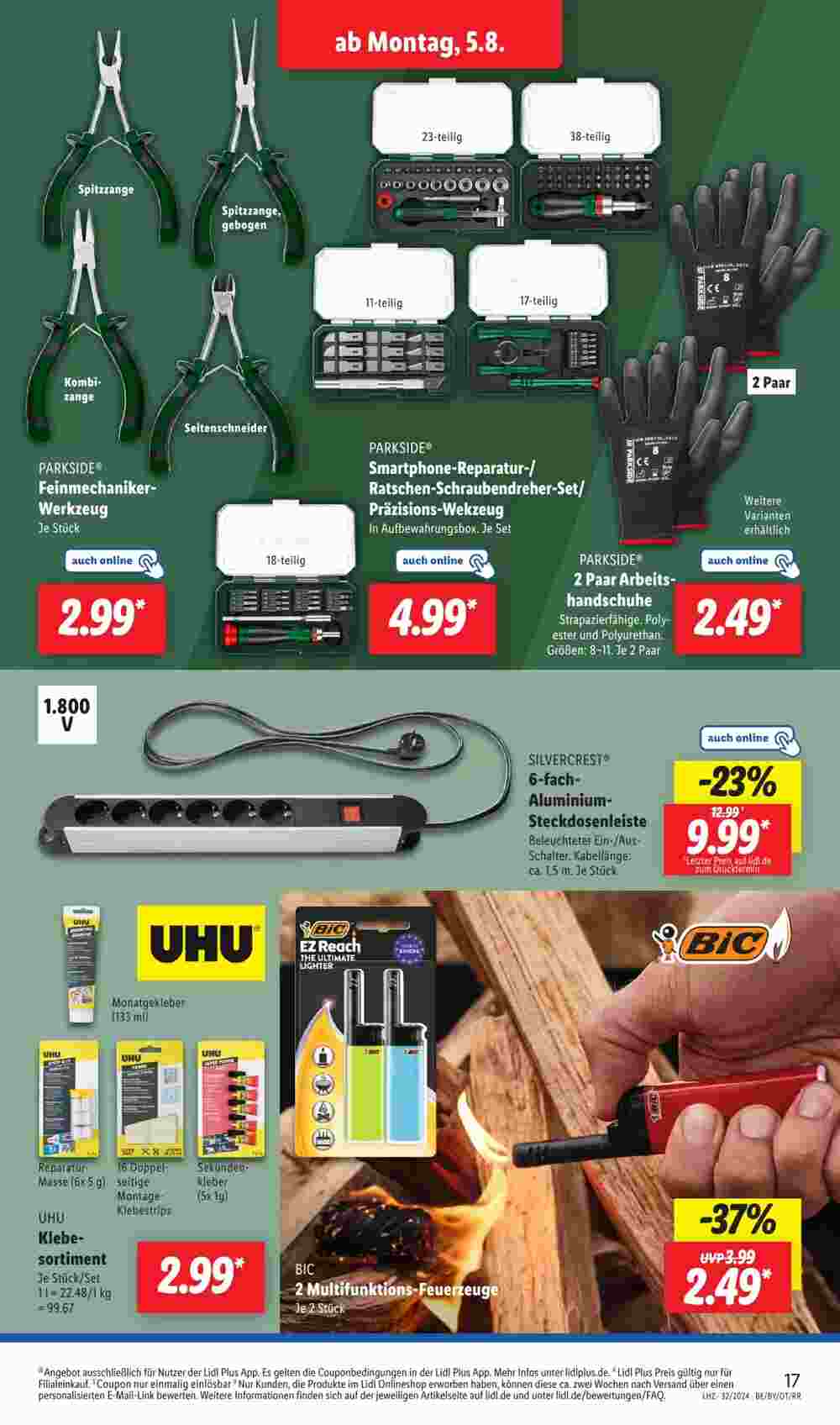 Lidl Prospekt (ab 05.08.2024) zum Blättern - Seite 7