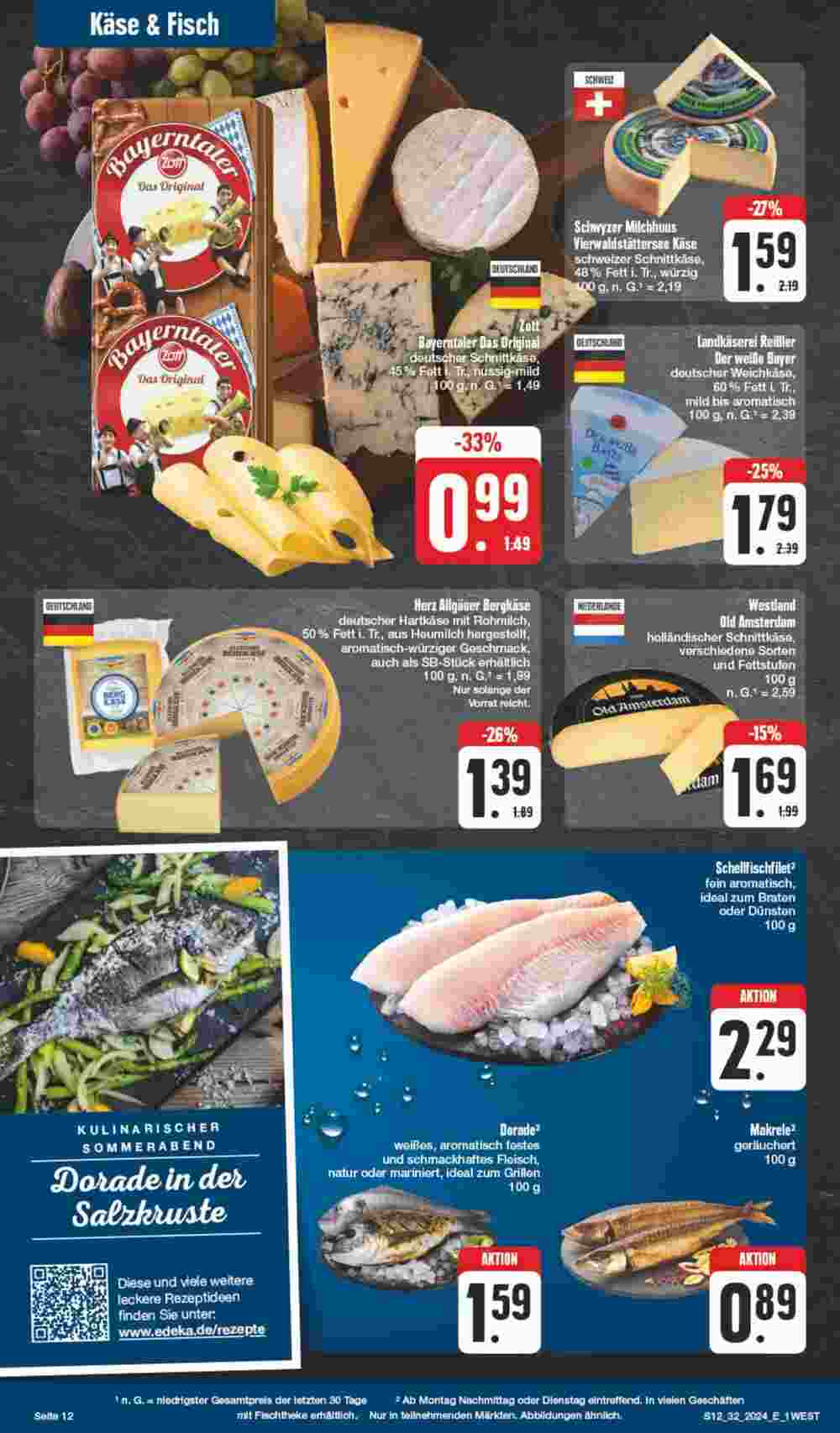 Edeka Spiegel Prospekt (ab 05.08.2024) zum Blättern - Seite 12