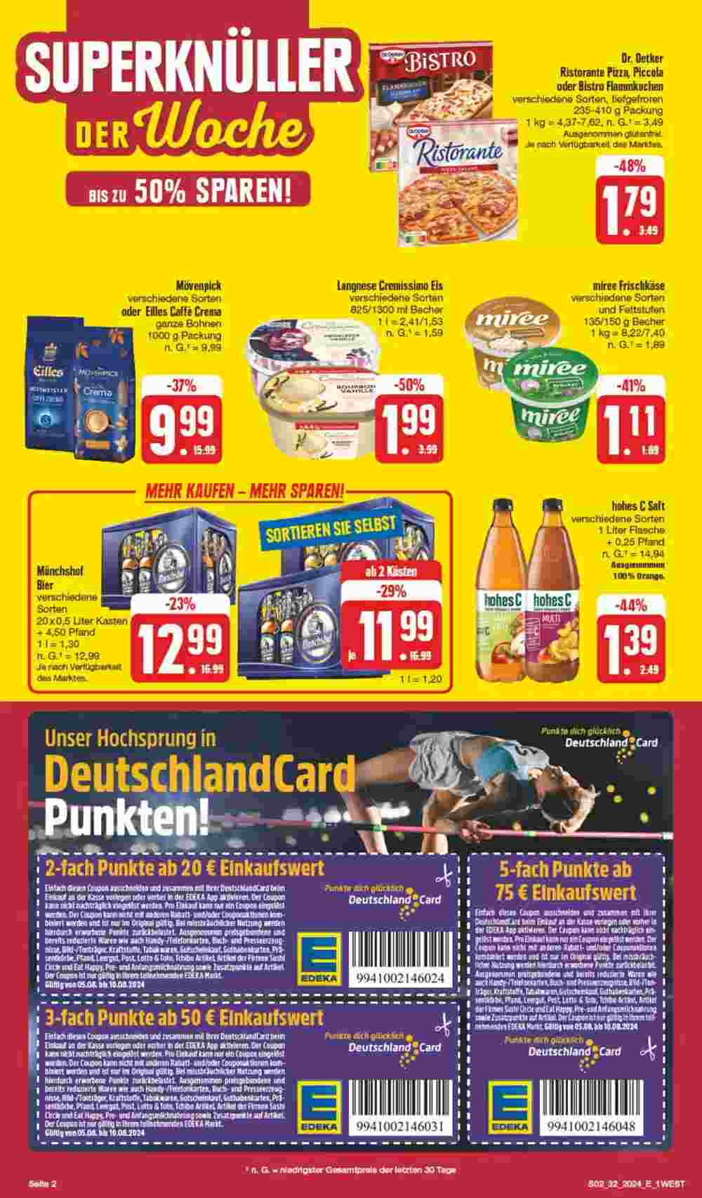 Edeka Spiegel Prospekt (ab 05.08.2024) zum Blättern - Seite 2