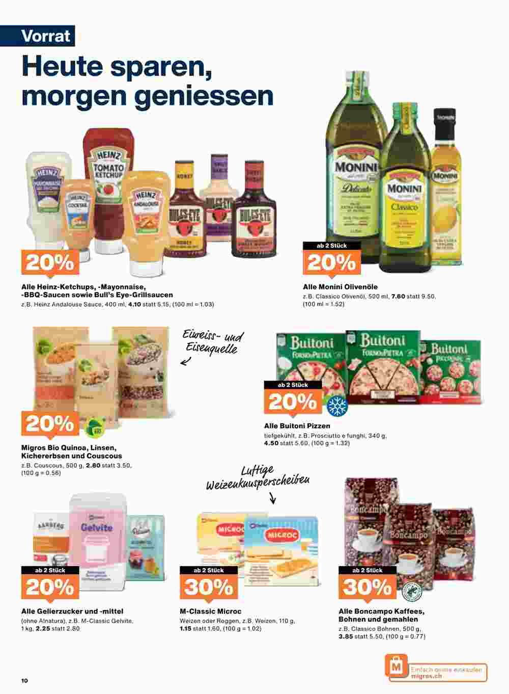 Migros Prospekt (ab 06.08.2024) zum Blättern - Seite 10