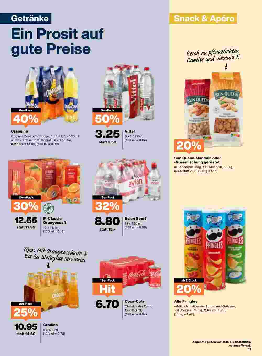 Migros Prospekt (ab 06.08.2024) zum Blättern - Seite 11