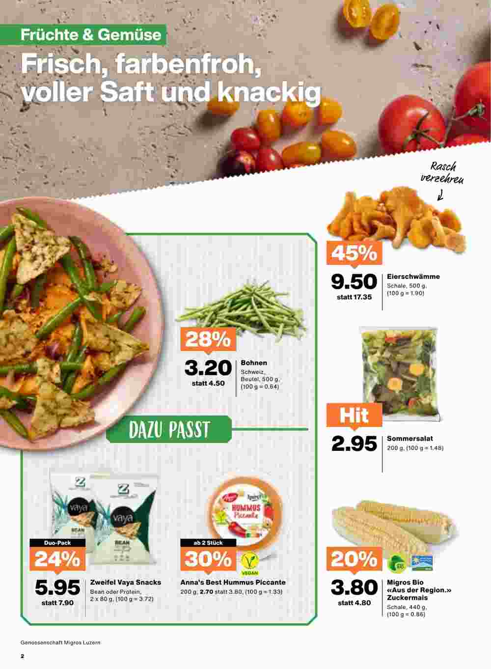 Migros Prospekt (ab 06.08.2024) zum Blättern - Seite 2