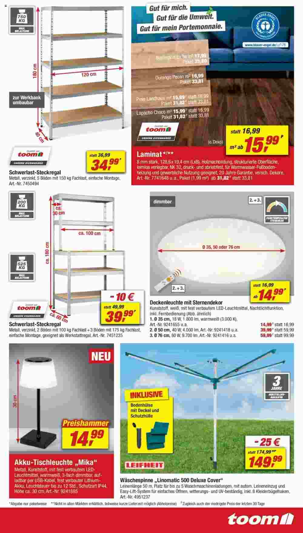 toom Baumarkt Prospekt (ab 10.08.2024) zum Blättern - Seite 3