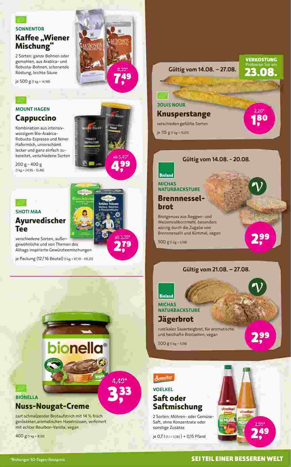 Denns BioMarkt Prospekt (ab 14.08.2024) zum Blättern - Seite 9