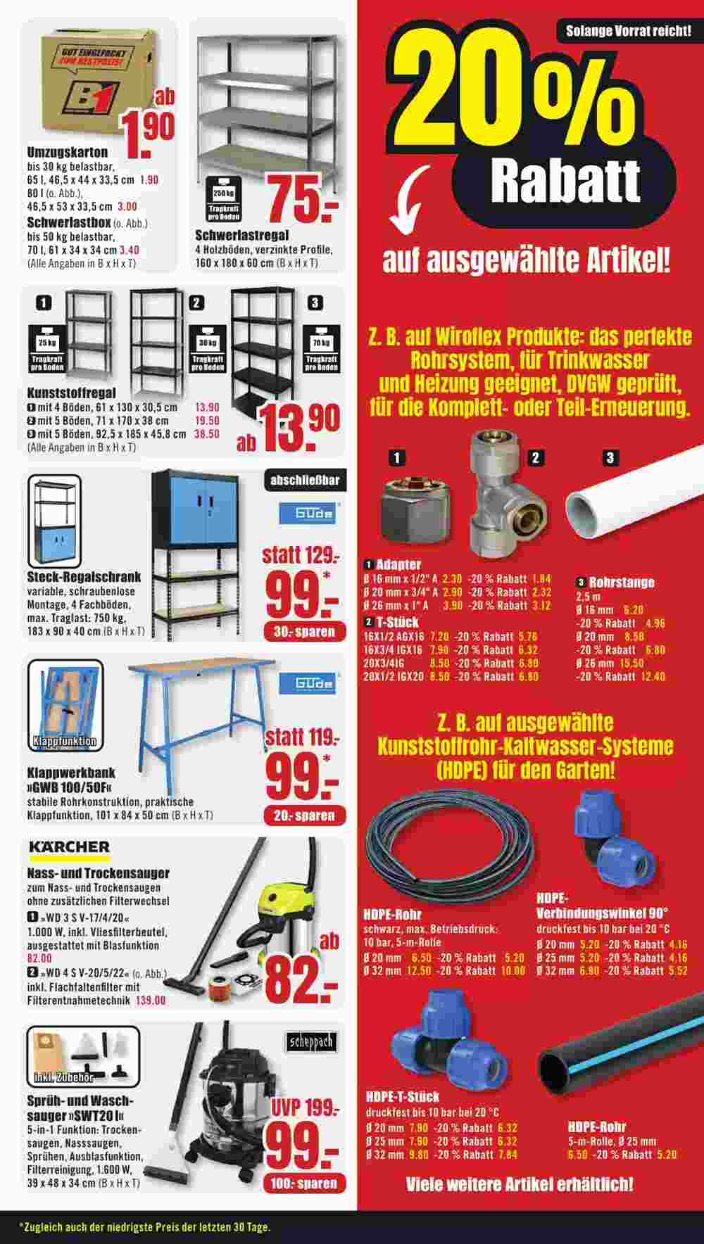 B1 Discount Baumarkt Prospekt (ab 17.08.2024) zum Blättern - Seite 5