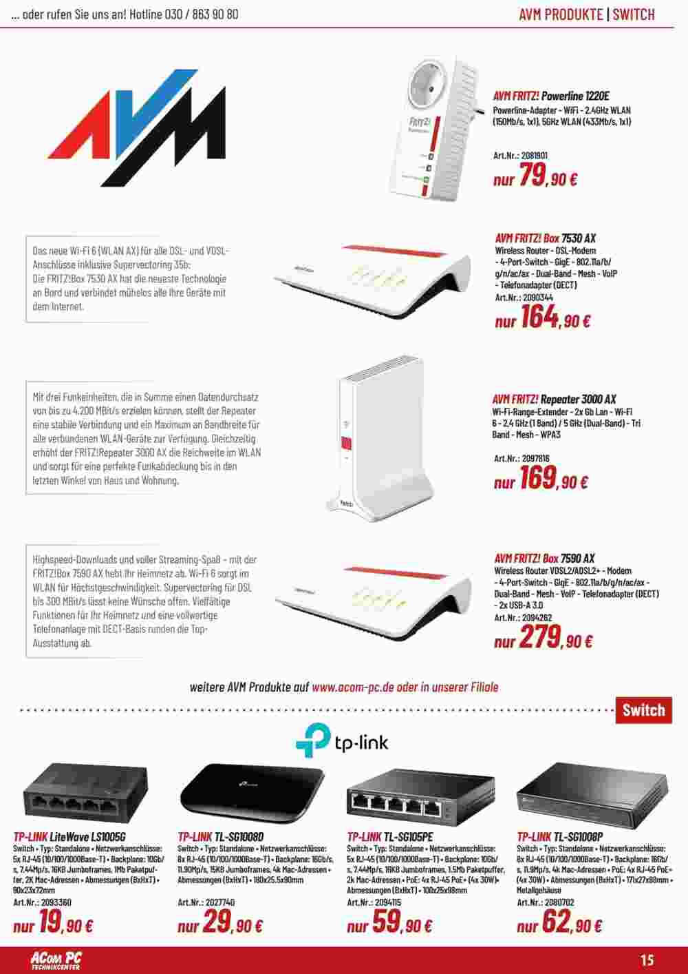 ACom PC Prospekt (ab 18.08.2024) zum Blättern - Seite 15