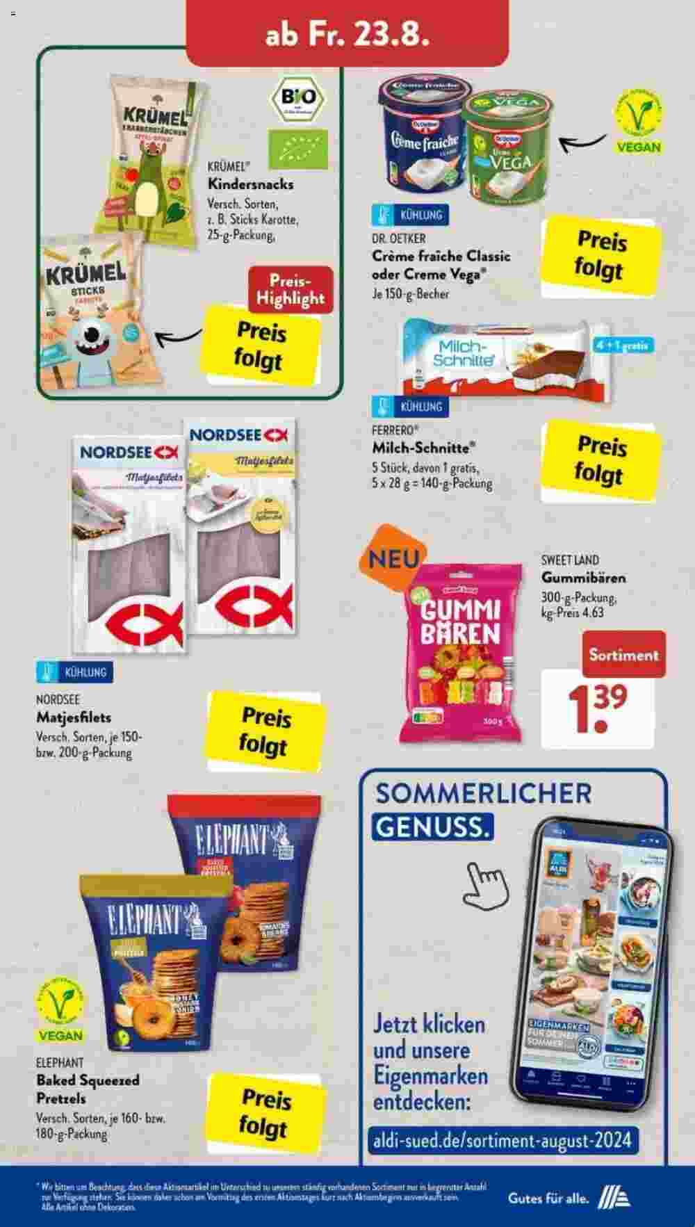 Aldi Süd Prospekt (ab 19.08.2024) zum Blättern - Seite 17