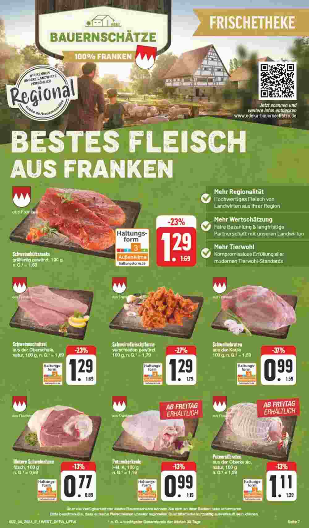 Edeka Spiegel Prospekt (ab 19.08.2024) zum Blättern - Seite 7