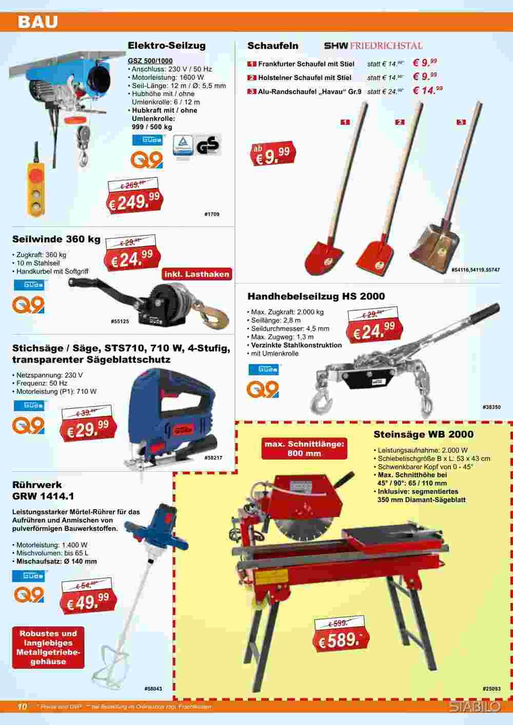 Stabilo Fachmarkt Prospekt (ab 21.08.2024) zum Blättern - Seite 10