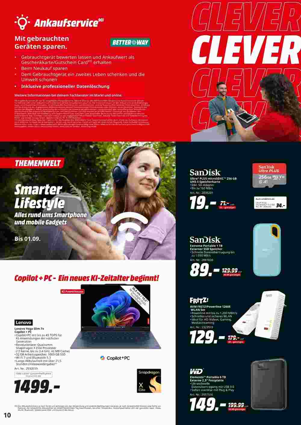 MediaMarkt Prospekt (ab 26.08.2024) zum Blättern - Seite 10