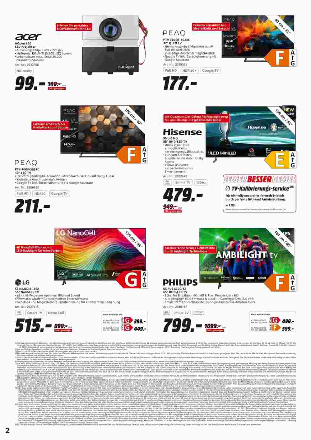 MediaMarkt Prospekt (ab 26.08.2024) zum Blättern - Seite 2