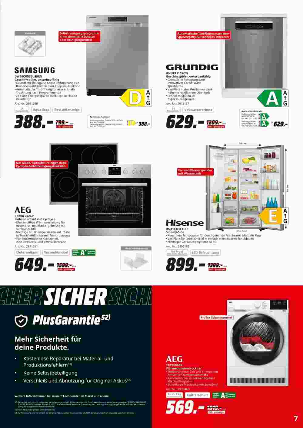 MediaMarkt Prospekt (ab 26.08.2024) zum Blättern - Seite 7