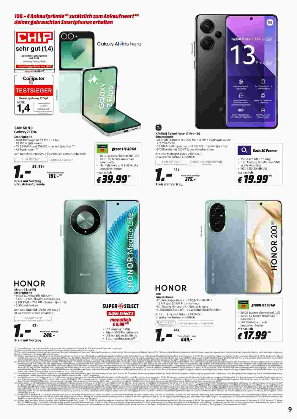 MediaMarkt Prospekt (ab 26.08.2024) zum Blättern - Seite 9