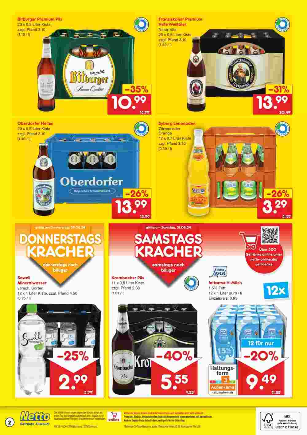 Netto Getränke Discount Prospekt (ab 26.08.2024) zum Blättern - Seite 2