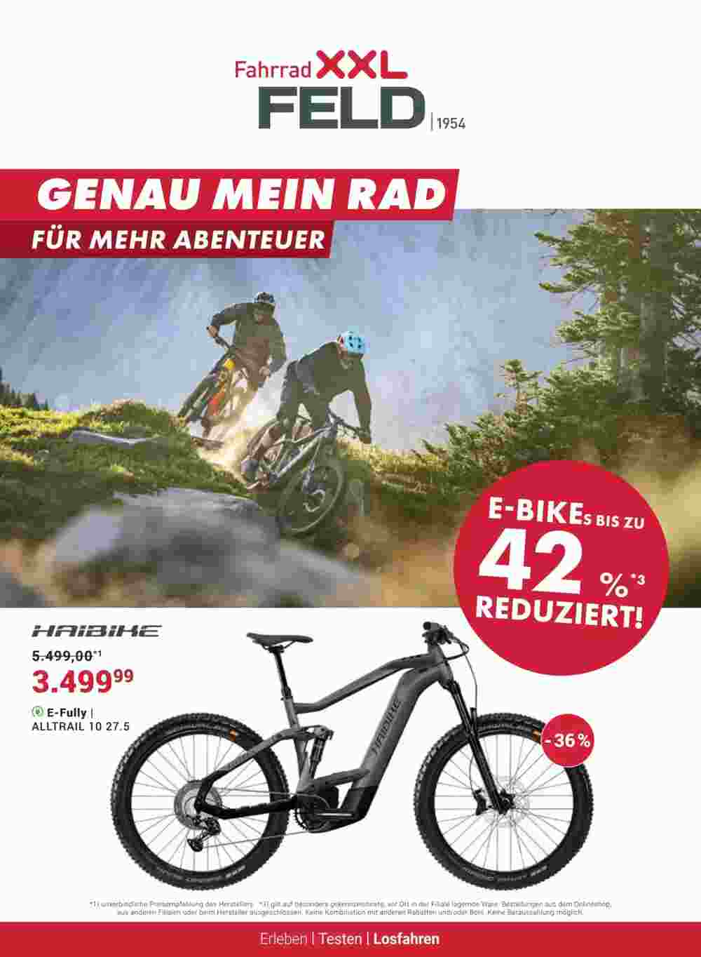 Fahrrad XXL Prospekt (ab 26.08.2024) zum Blättern - Seite 1