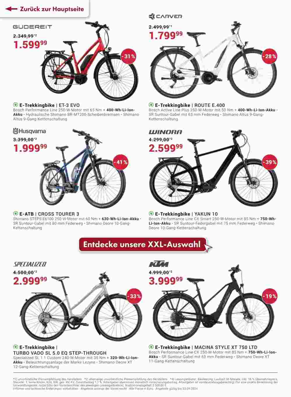 Fahrrad XXL Prospekt (ab 26.08.2024) zum Blättern - Seite 2